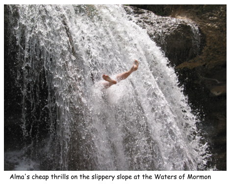 Alma at Waters of Mormon.