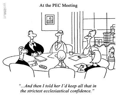 Mormon PEC meeting.