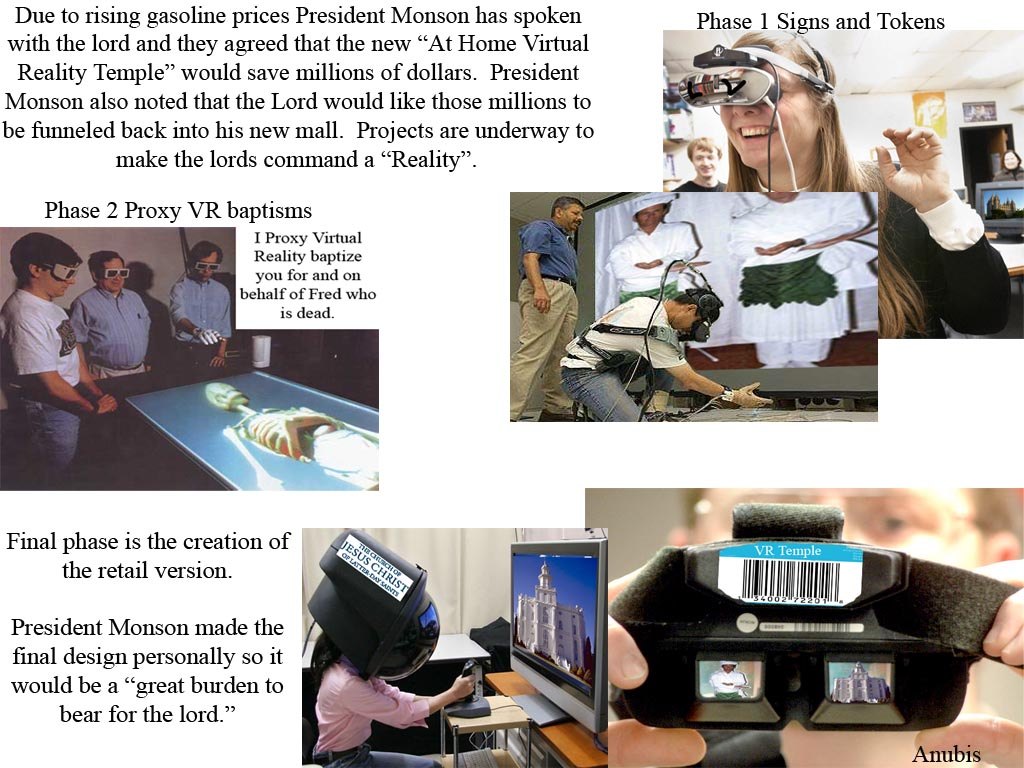Mormon virtual reality temple.