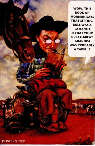 Book of Mormon Cowboy by Pioneer Stock.