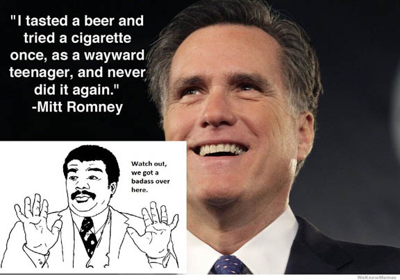 Bad Ass Mitt Romney by Brian Gardner.