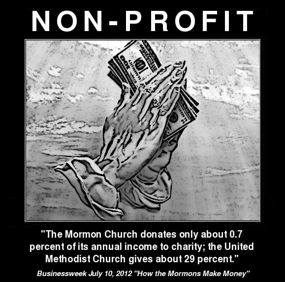 Mormon charity rates by nickleus.