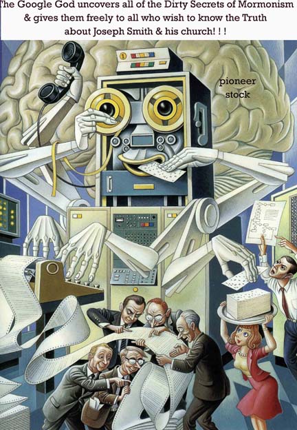 .Mormon Google God by pioneer stock.