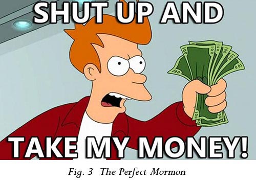 Perfect Mormon by stray mutt.