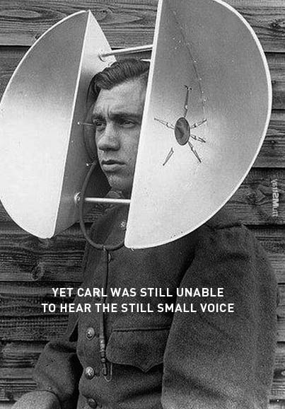 Mormon still small voice by Stray Mutt.