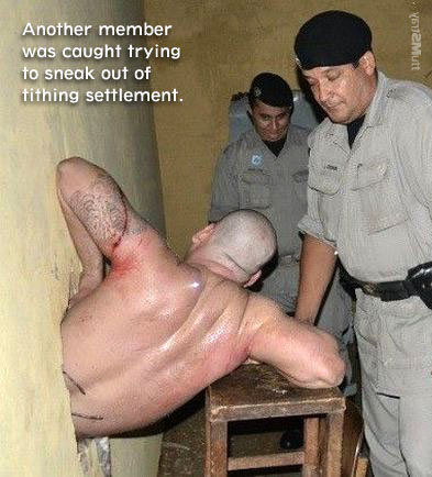 Tithing settlement escapee by Stray Mutt.