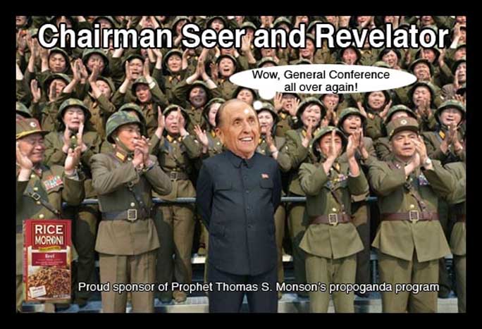 Chairman Thomas S Monson in China.