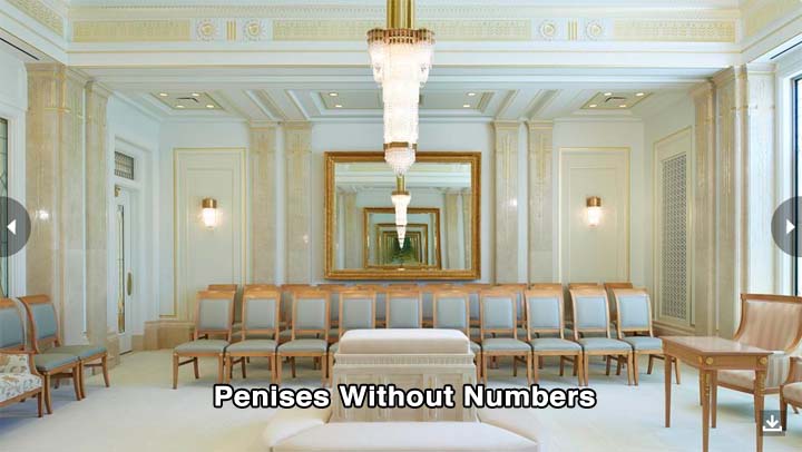 Mormon penises without number.