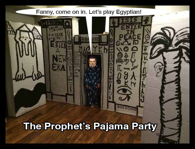 Joseph Smith pajama party with Fanny Alger.