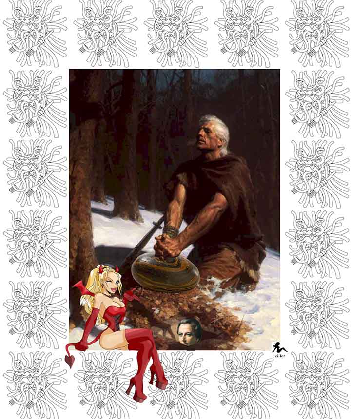 Upon this peepstone shall - by Ziller.