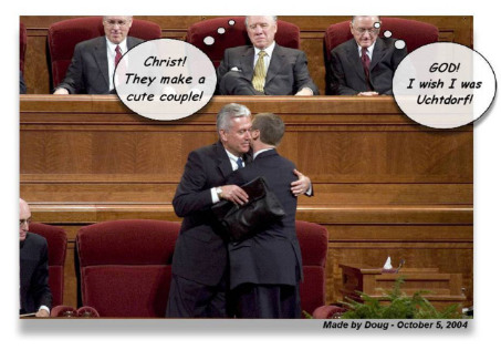 General Conference hugs.