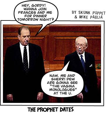 Mormon prophets on a date.