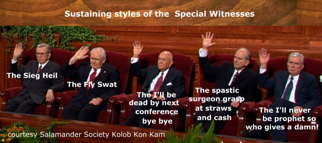 LDS sustainging styles.