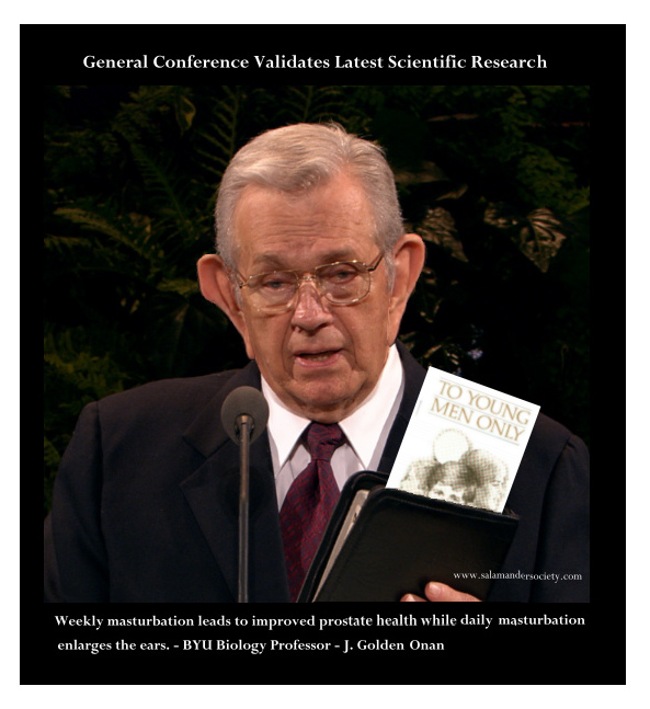 Boyd K Packer's large ears syndrome.