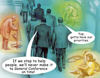 General Conference hurry up and bypass the poor.
