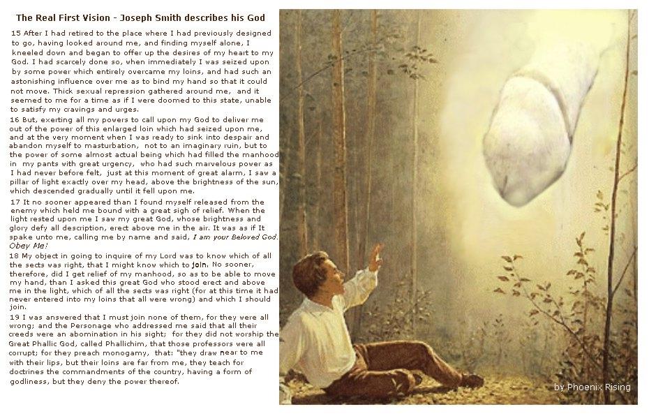 Joseph Smith's Real First Vision.
