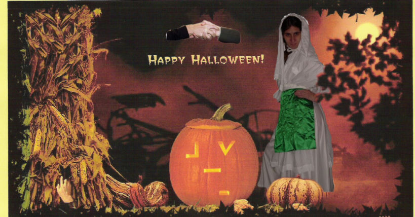 Jack-mo-lantern happy halloween.