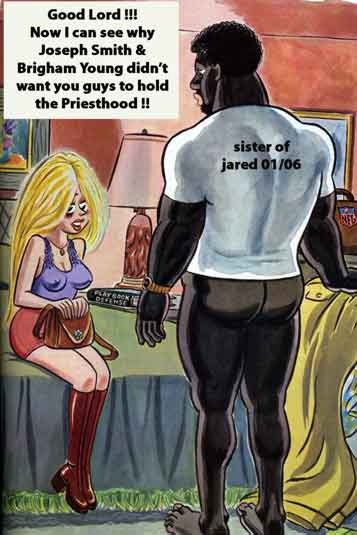 LDS Mormon blacks and priesthood.