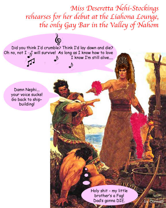 Mormon LDS Barbie Nephi gay.
