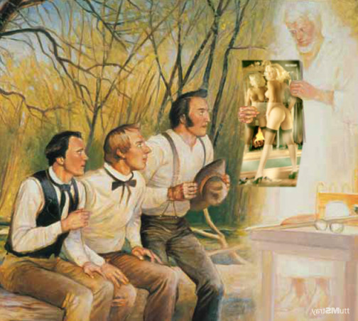 Moroni and the Golden Centerfold.